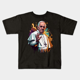 Pope Francis Kids T-Shirt